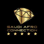 Saudi Afro Connection Logo Black Background
