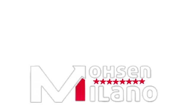 Mohsen Milano White Logo Transparent